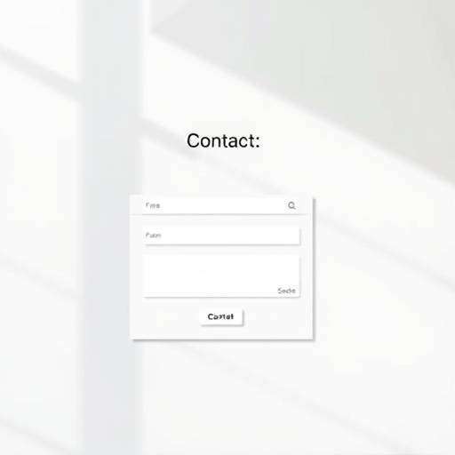 お問い合わせページのスクリーンショット。お問い合わせフォームが表示されています。